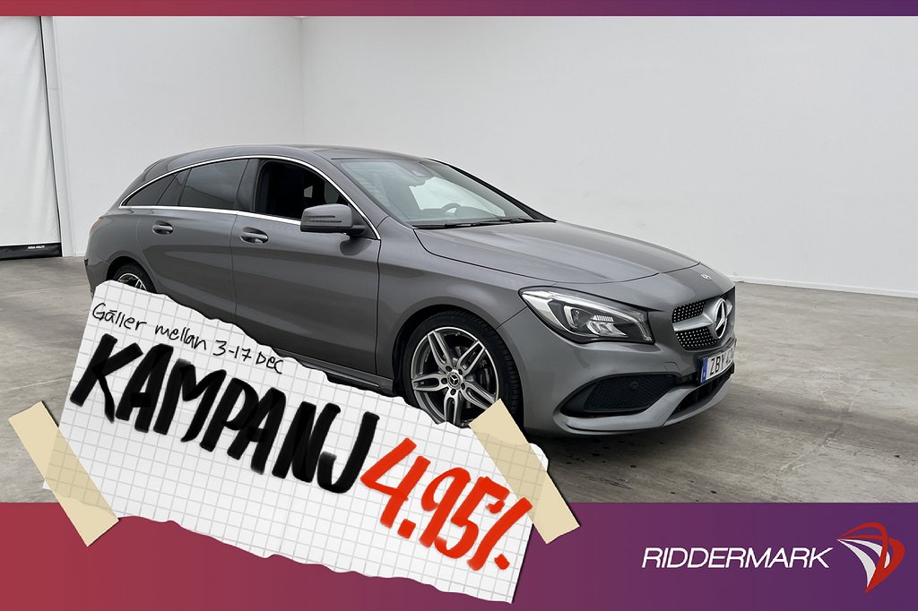 Mercedes-Benz CLA 180 Shooting Brake 122hk AMG 4,95% Ränta