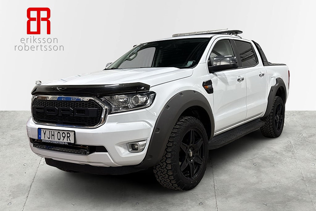 Ford ranger Dubbelhytt 2.0 4x4 Automat Värmare Kamera Drag *MOMS*