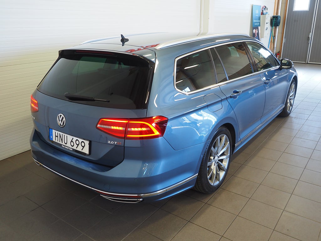 Volkswagen Passat Sportscombi 2.0 TSI 220hk GT Drag Kamera P-Värm Läder 2018