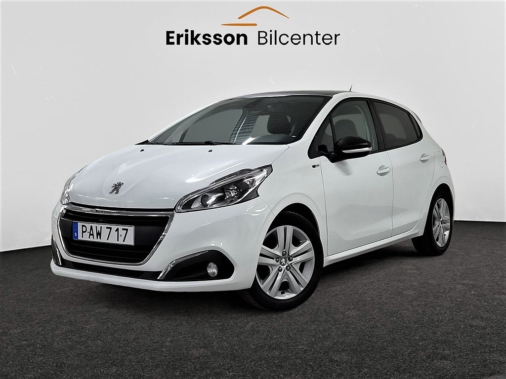 Peugeot 208 5-dörrar 1.2 PureTech 82hk Manuell Panorama/0%Ränta/