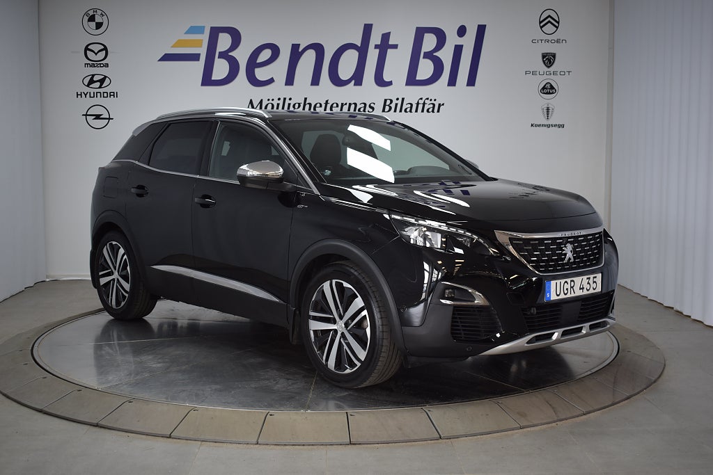 Peugeot 3008 2.0 BlueHDi 180 hk GT Line |Panorama|Dragkrok|Focal