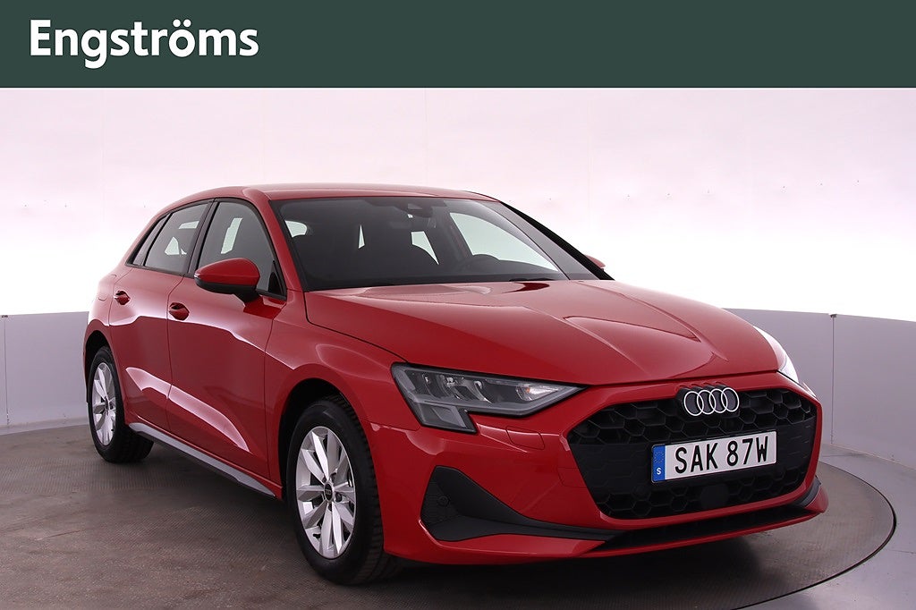 Audi A3 Sportback TFSI 150Hk Backkamera/Smartphone