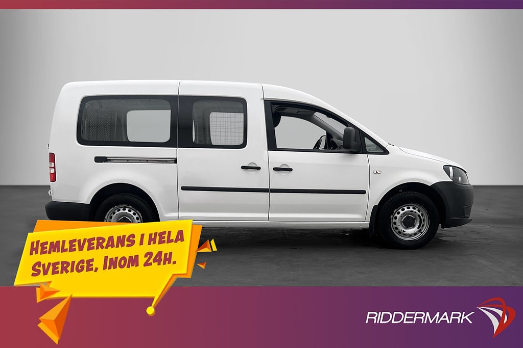 Volkswagen Caddy Maxi 1.2TSI RAMP Värm 2xDörrar Farthållare