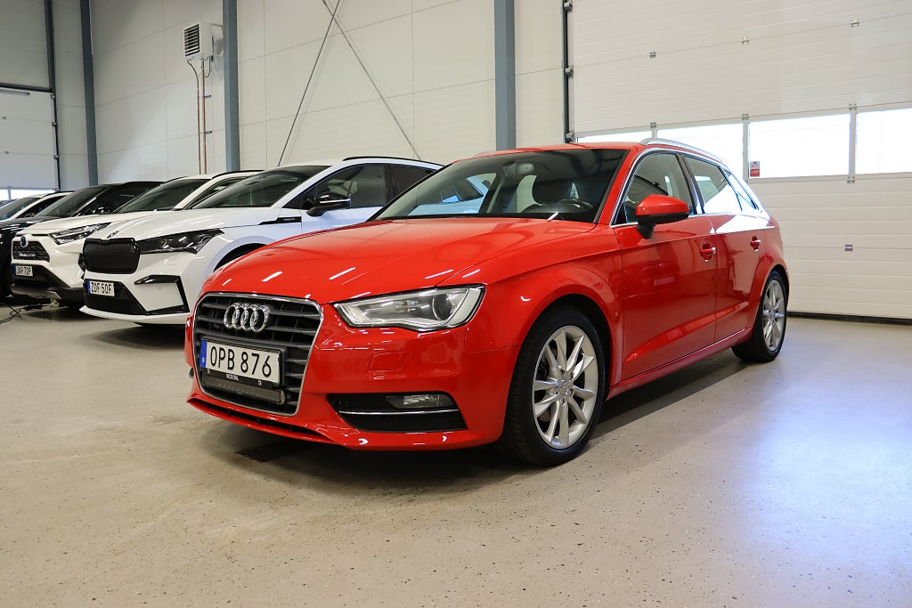 Audi A3 Sportback 2.0 TDI S Tronic M-Värm Kamrembytt 150hk