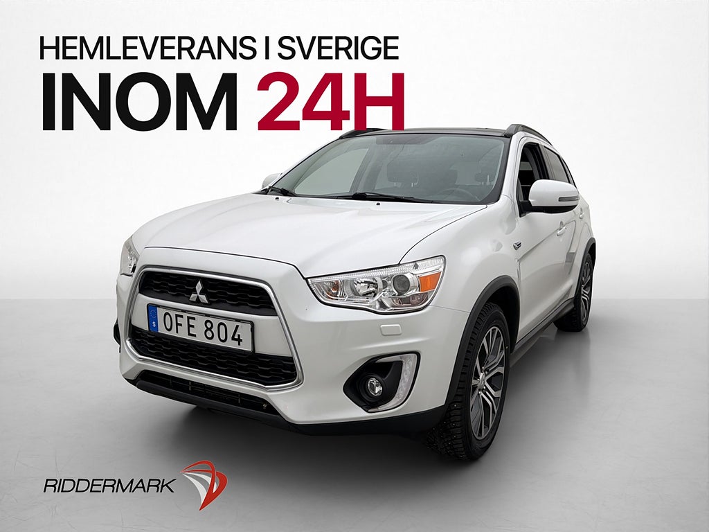 Mitsubishi ASX 150hk 4WD Business Drag Pano Kamera Värmare