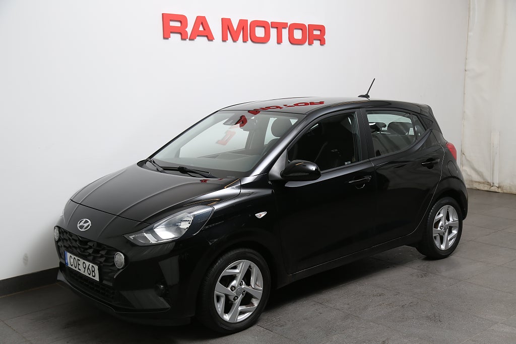 Hyundai i10 1,0 blue 67hk Essential Automat Kamera 1ägare Motorv 2021