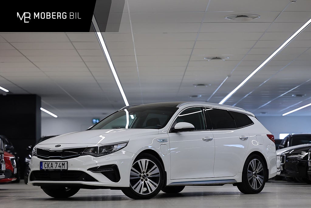 Kia Optima SW PHEV 205hk Advance Plus 2 H/K Pano 360 Keyless