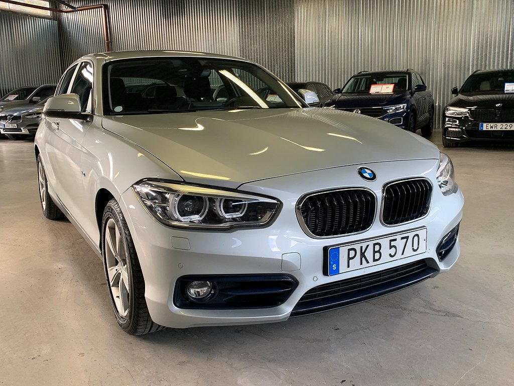 BMW 118 d 5-dörrars Steptronic Sport line Euro 6