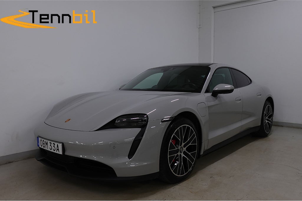 Porsche Taycan 4S D/D PDLS+ SportChro Pano 360° 18-Vägs BOSE PasagDisp