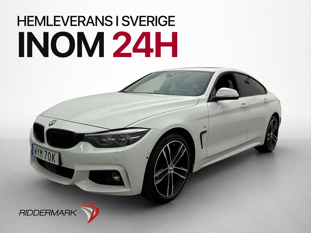 BMW 420 d xDrive Gran Coupé M Sport Pano H/K Skinn Drag Navi
