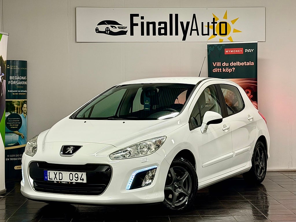 Peugeot 308 5-dörrar 1.6 e-HDi FAP EGS. Dragkrok/Besiktad/Servad