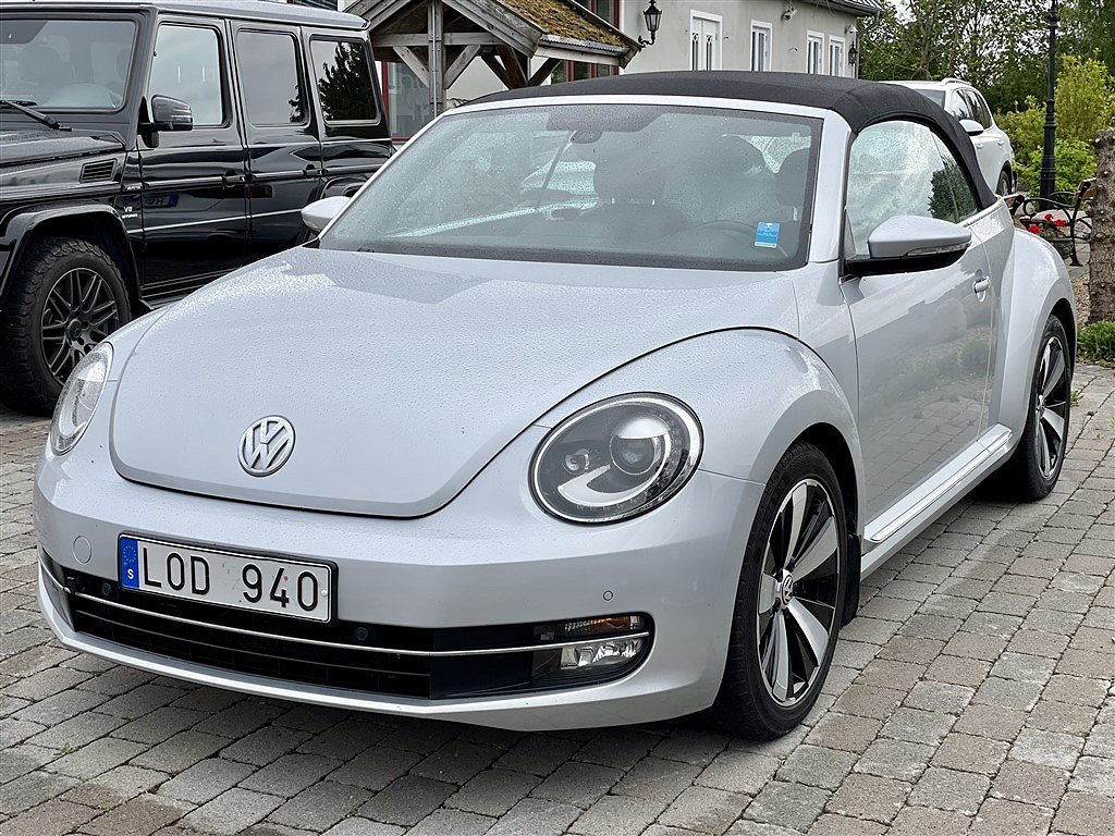 Volkswagen Beetle Cabriolet 1.4 TSI DSG Sekventiell, 160hk, 2013