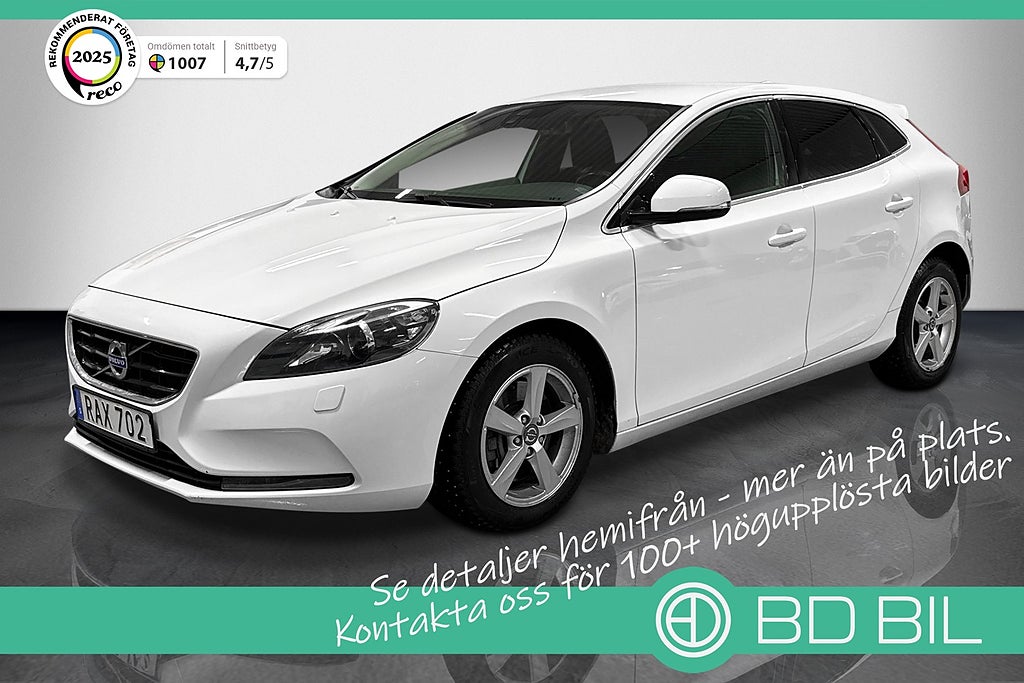 Volvo V40 D3 MOMENTUM VÄRMARE KAMREM BYTT 