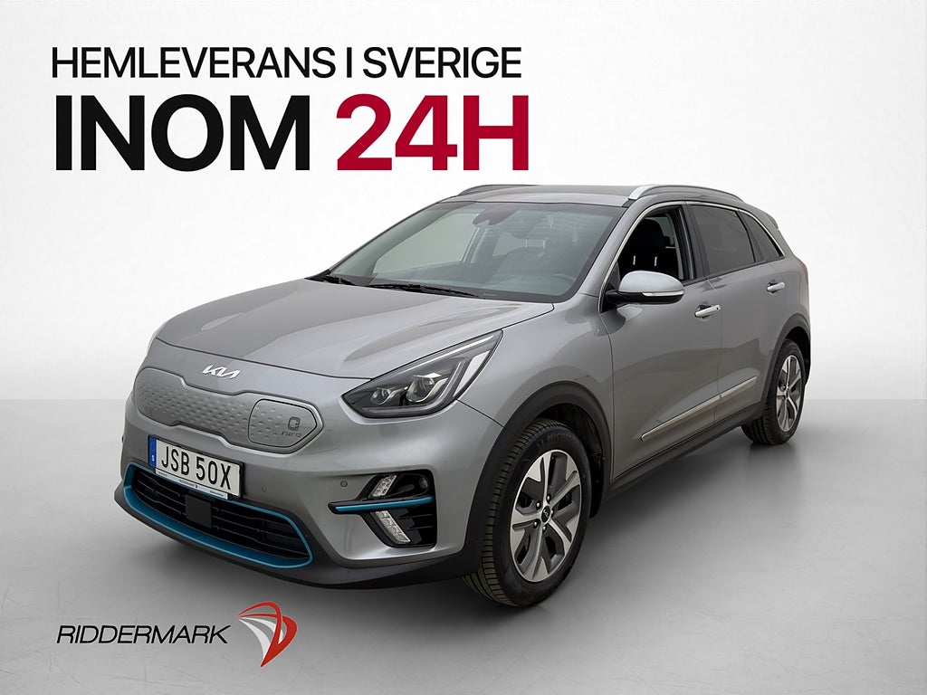 Kia E-Niro 64 kWh Advance Plus Kamera CarPlay Rattvärm Skinn