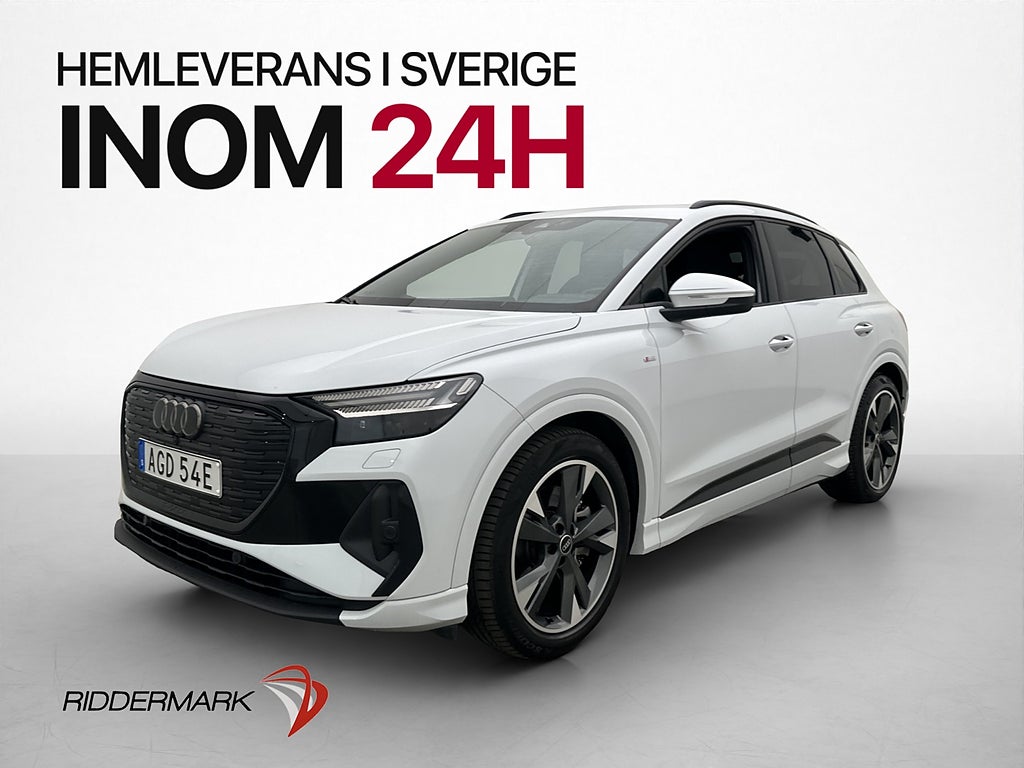Audi Q4 E-Tron 45 Quattro 265hk S-Line Dragkrok Kamera MOMS