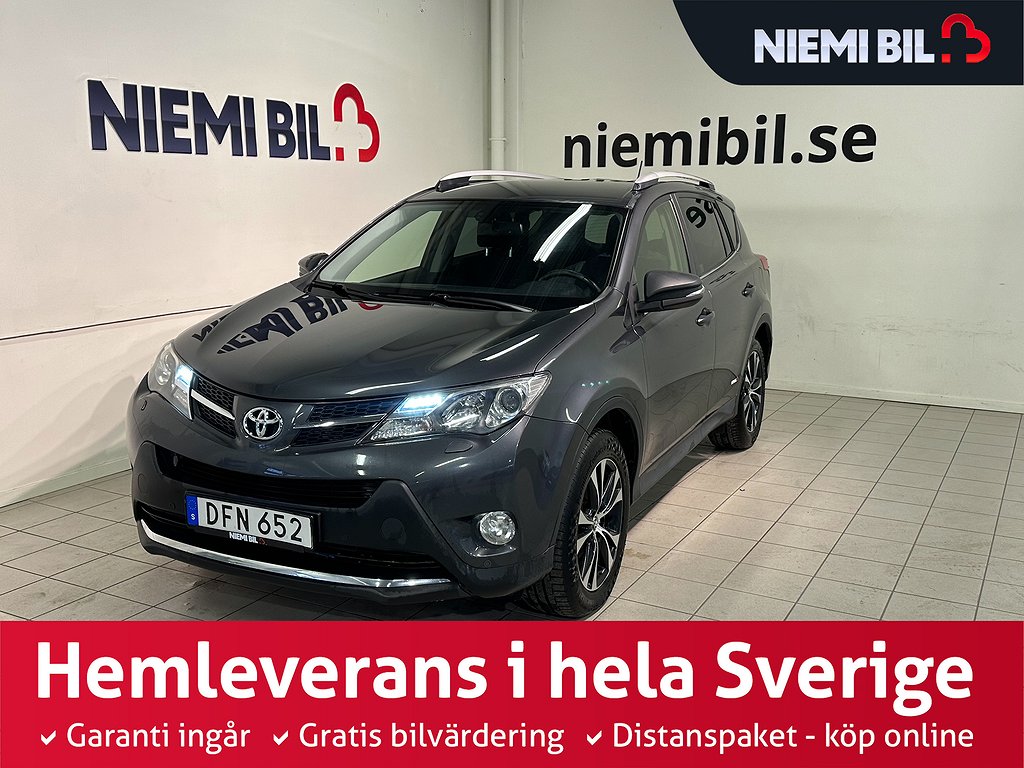 Toyota RAV4 2.0 D-4D 4x4 Edition 50 Kamera Drag MoK S/V-hjul