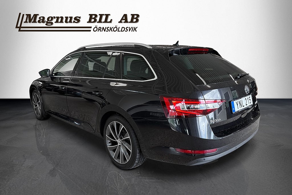 Skoda Superb Kombi 2.0TDI 4x4 Automat L&K Drag Värmare Kamera Navi  miniatyr 4