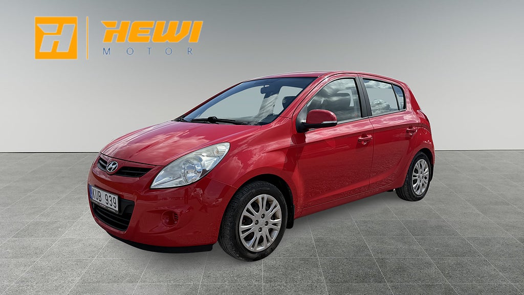 Hyundai i20 5-dörrar 1.2|Motorvärmare|V-hjul|536kr/år|0.52L/mil