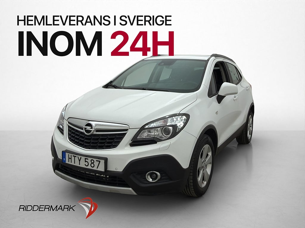 Opel Mokka 1.4 Turbo 4x4 140hk M/K-Värm Kamera LED-Ramp Drag