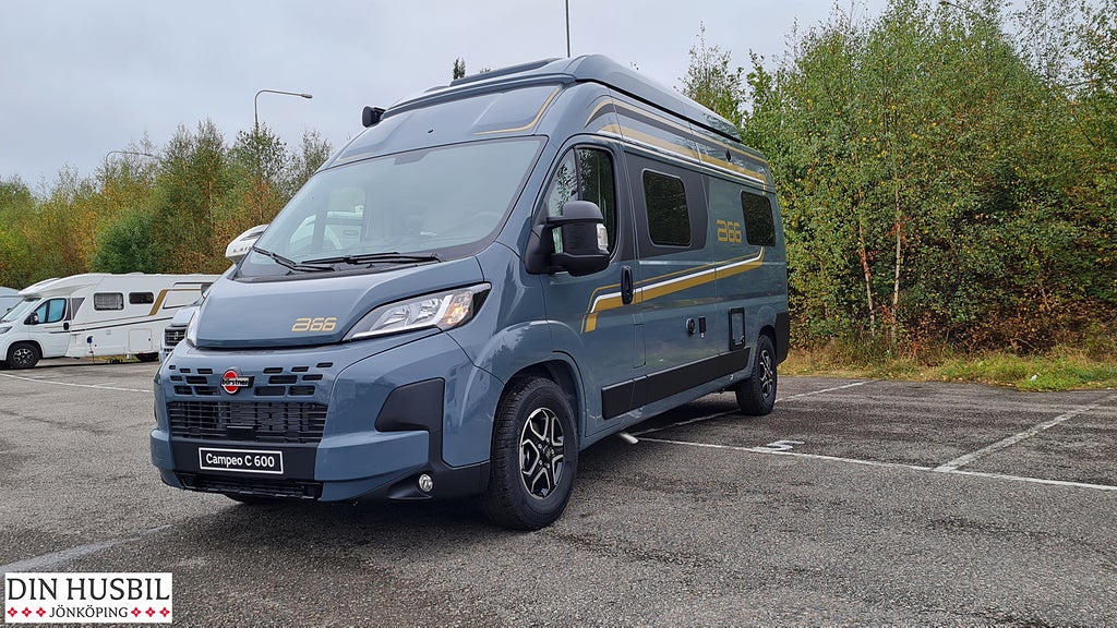 Bürstner B66 Campeo C 600 Pop-up, 140 hk, Automat, Backkamera,