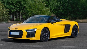 Audi R8 har en 5,2 liters V10-motor. Foto: Collecting Cars 