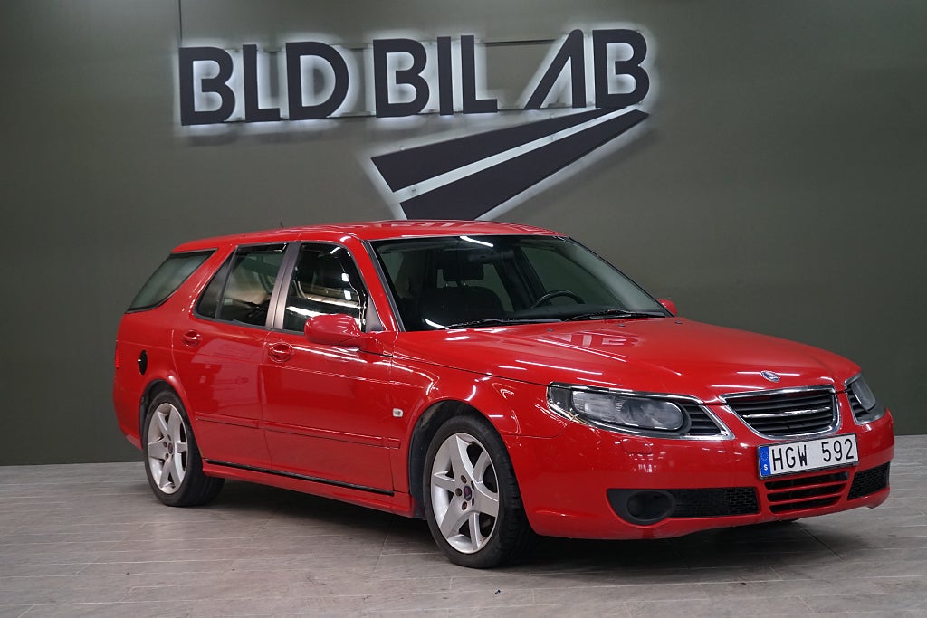 Saab 9-5 SportCombi 2.0t Dragkrok Motorvärmare