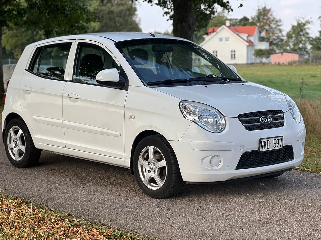Kia Picanto 1.1 Manuell, 65hk, 2008