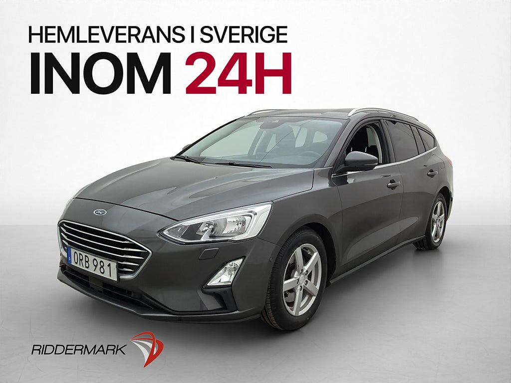 Ford Focus 1.0 125hk Titanium Kamera Eluppvärmd-Vindruta