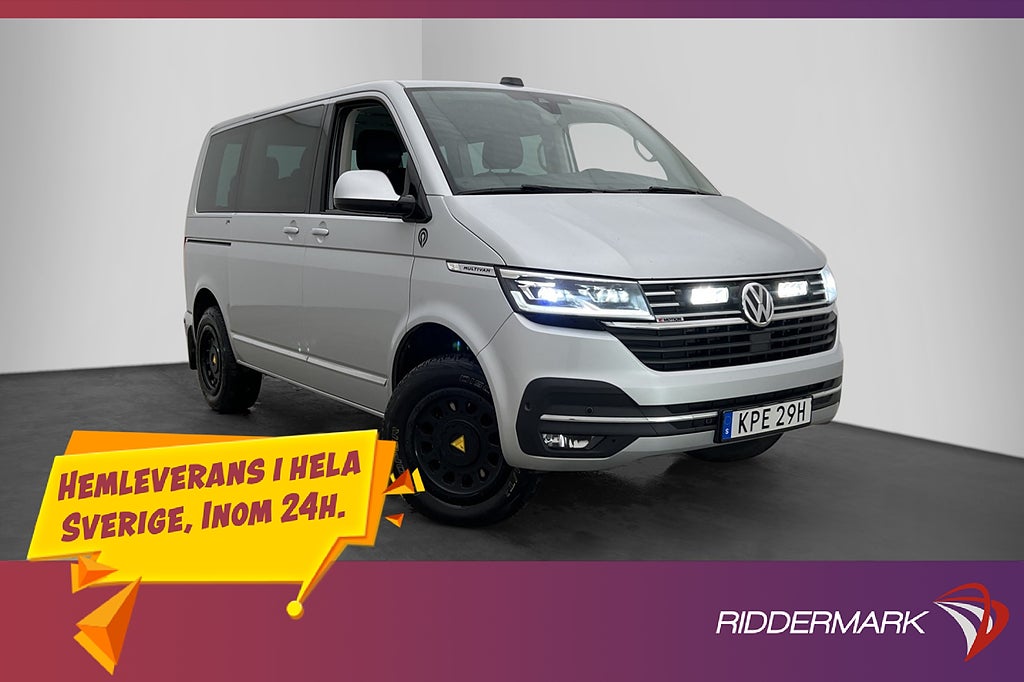 Volkswagen Multivan Highline 199hk 4M Cockpit Värm El-Dörr