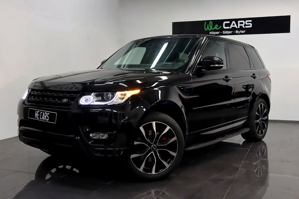 Land Rover Range Rover Sport 3.0 V6 4WD Pano 360 7Sits 340hk