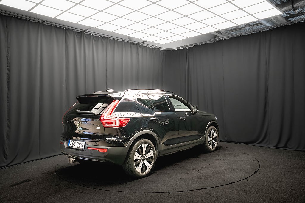Volvo XC40 Recharge DRAG KAMERA VÄRMEPUMP 1-ÄGARE MOMS