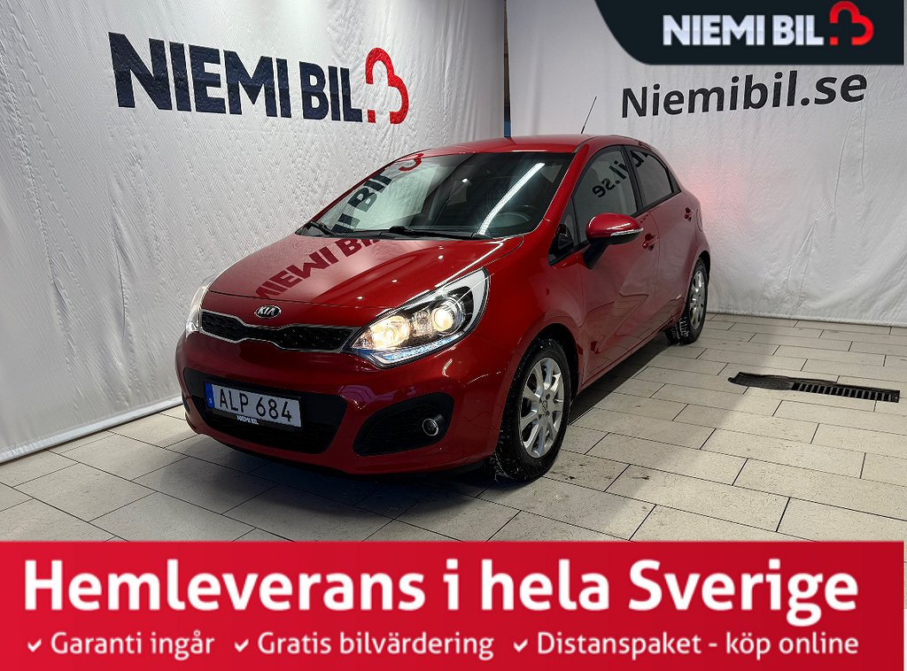 Kia Rio 5-dörrar 1.4 Aut GLS Rattvärme M-värmare Kamkedja