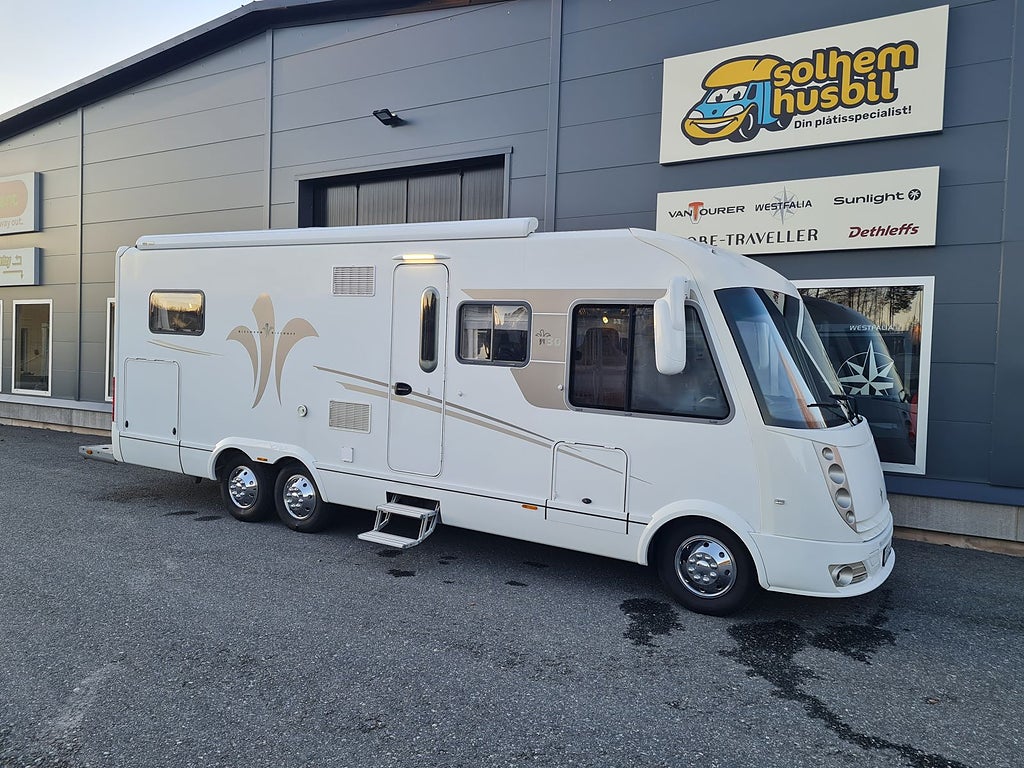 Niesmann Arto 79 LE kamkedja, ALDE, MC-platta, 2x AC, drag