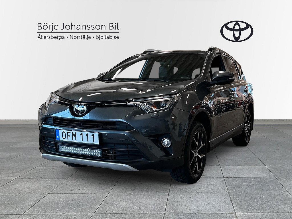 Toyota RAV4 2.0 AUT Active Plus M-V Ledramp Drag V-hjul Ingår!