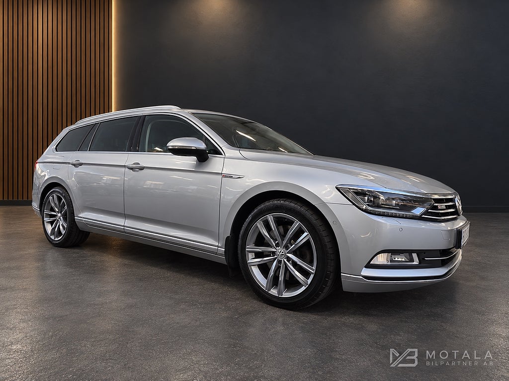 Volkswagen Passat 2.0 TDI GTS 4M 240HP | R-LINE | LÄDER | VÄRMARE | DRAG 