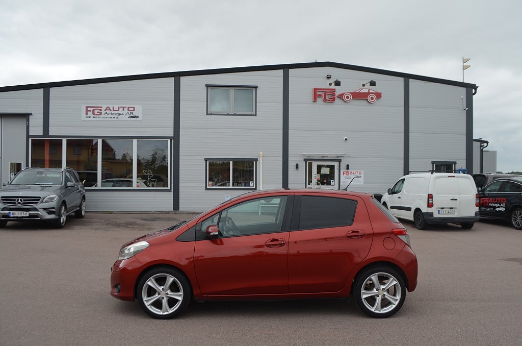 Toyota Yaris 5-dörrar 1.0 VVT-i Active 69 hk Backkamera