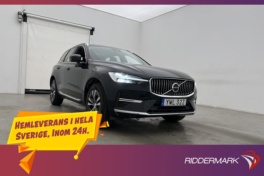 Volvo XC60 LongRange T6 AWD 350hk Core Bright Värm Pano Drag