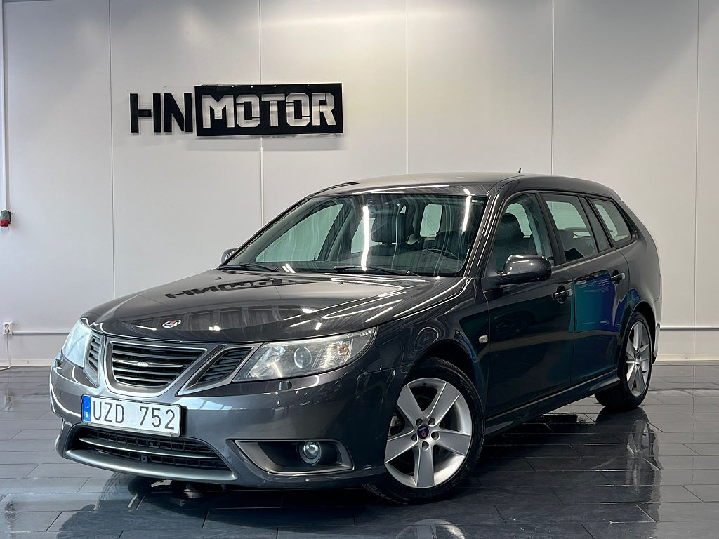Saab 9-3 SportCombi 1.9 TiD Vector |DRAG|EL-Stol|Skinn|NyBess|