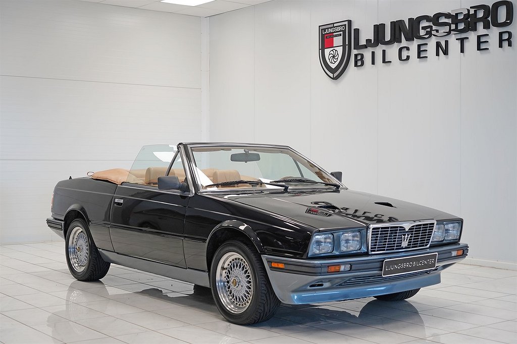 Maserati Biturbo Spyder 2.5 V6 188hk SV-SÅLD