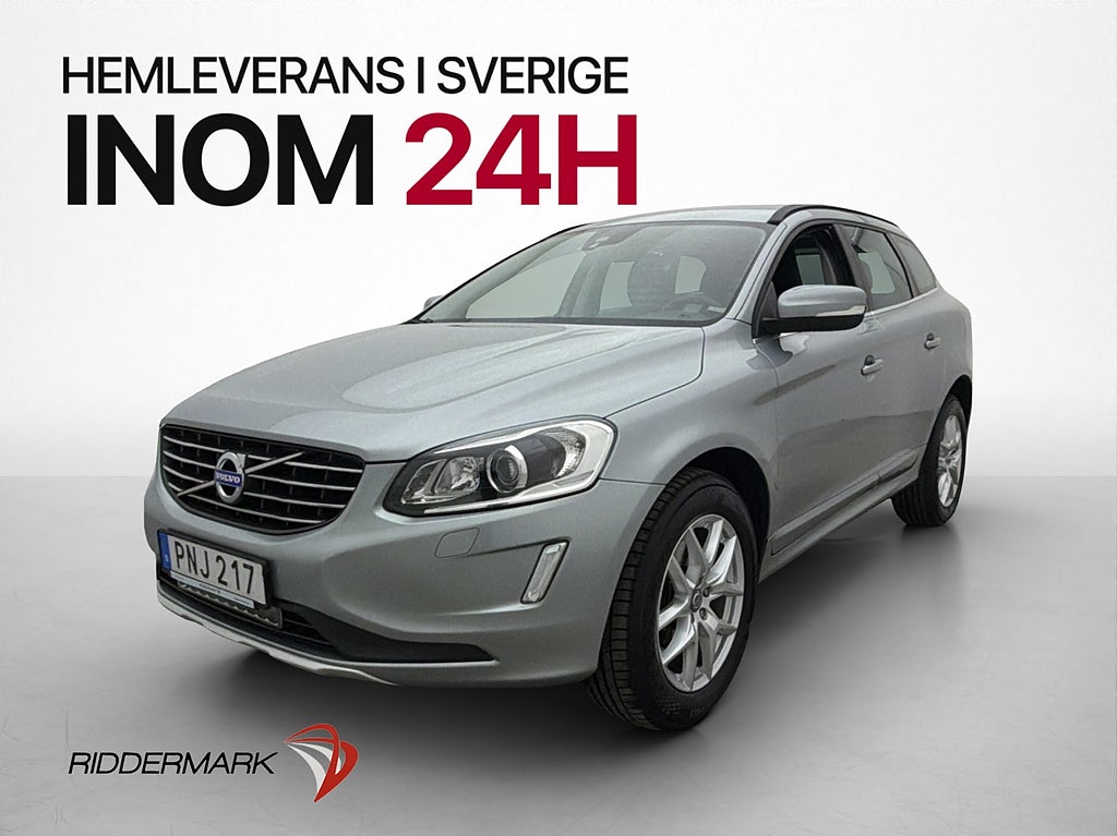 Volvo XC60 D4 181hk AWD Momentum Värmare Dragkrok