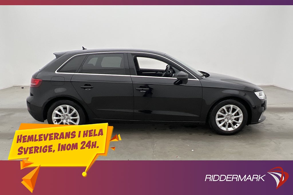 Audi A3 2.0 TDI Comfort P-sensorer Adaptiv farthållare 150hk