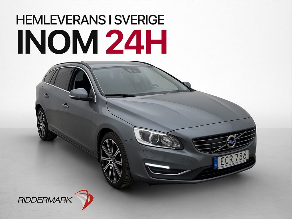Volvo V60 D4 Classic Navi Rattvärme Sensorer Värmare