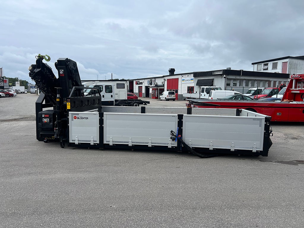 Övriga Kranflak Hiab 232-E5 kran & Schaktlucka