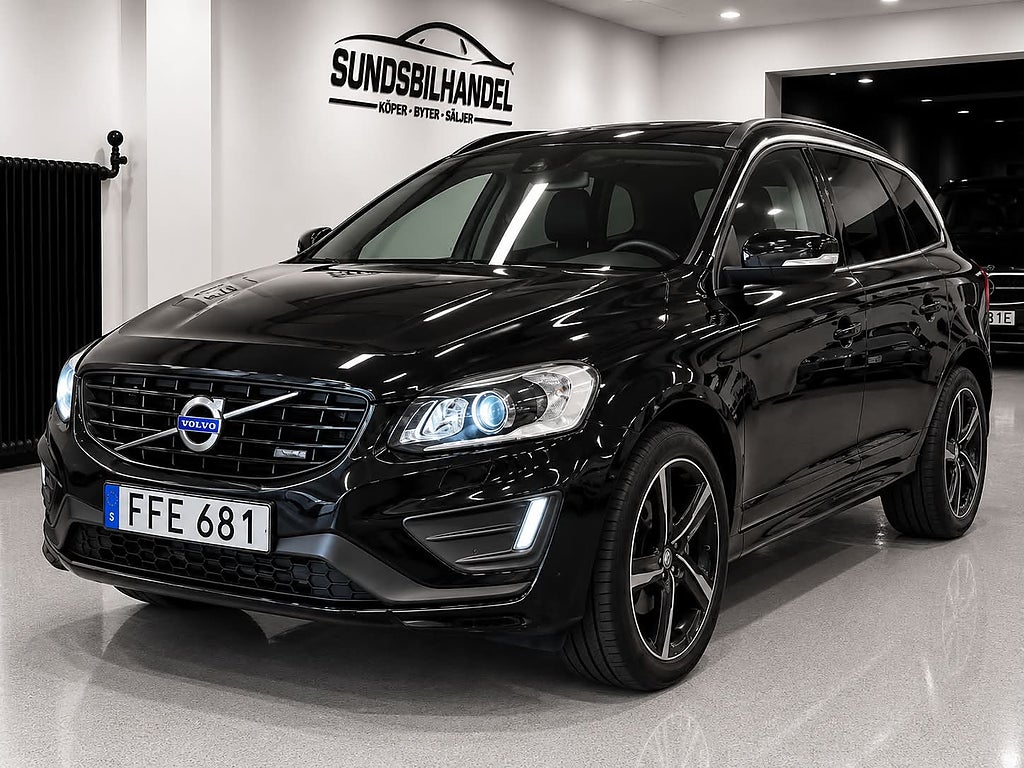 Volvo XC60 D5 AWD Black R Business Edition Pro Navi 215hk