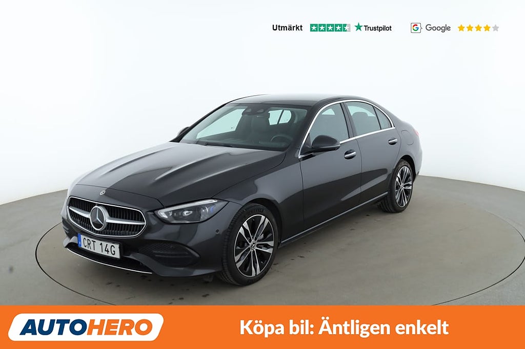 Mercedes-Benz C300 e Avantgarde / Värmare, 360, CarPlay