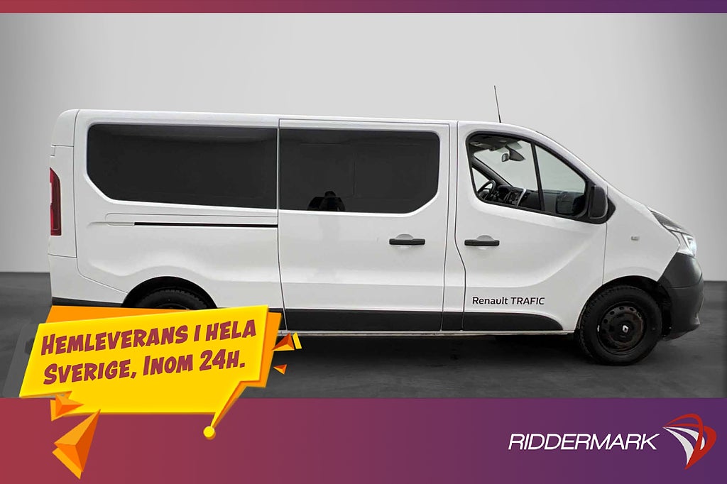 Renault Trafic Grand Kombi 170hk Värmare B-Kamera 9-Sits