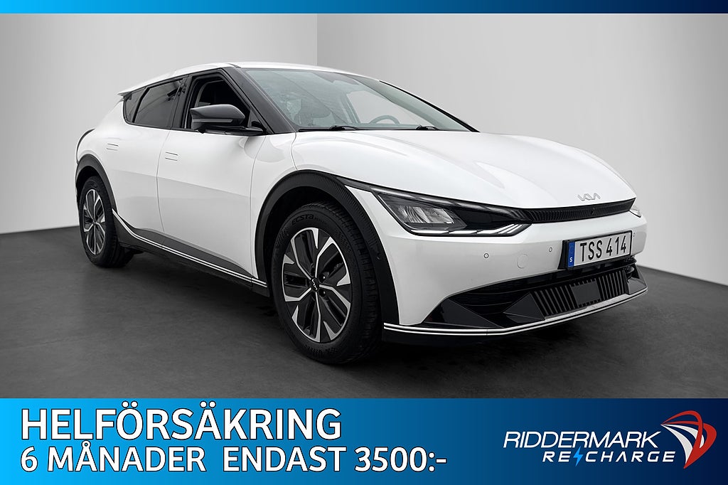 Kia EV6 77.4 kWh AWD Läder Drag 360° Navi Värm Adapt-fart