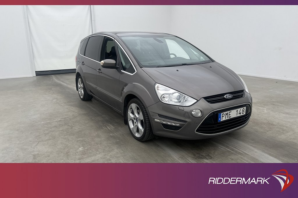 Ford S-Max TDCi 140hk Business 7-sits Pano Premium-Sound