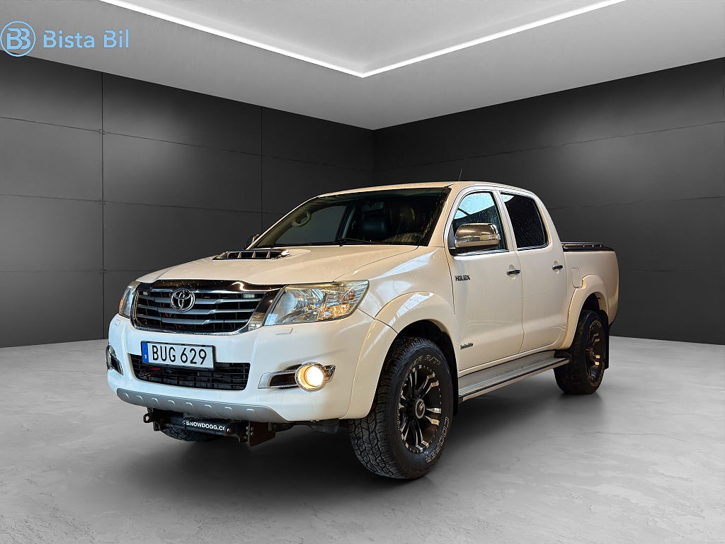 Toyota Hilux DUBBELHYTT 3.0 D-4D 4X4 INVINCIBLE/SKINN/MOMS/ 171Hk