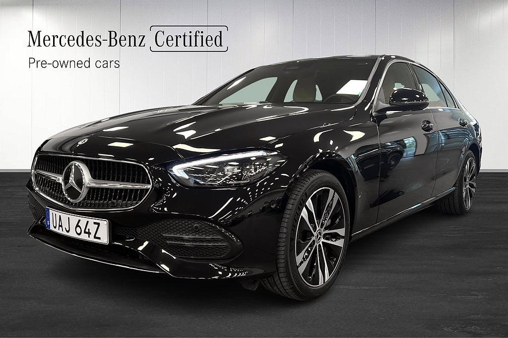 Mercedes-Benz C 300e Drag Minnestolar Kamera Navi Adaptiv farthållare
